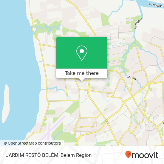 JARDIM RESTÔ BELÉM map