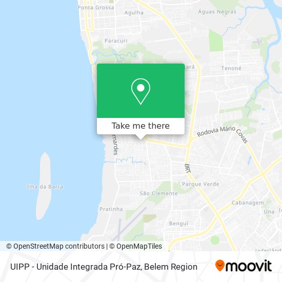 UIPP -  Unidade Integrada Pró-Paz map