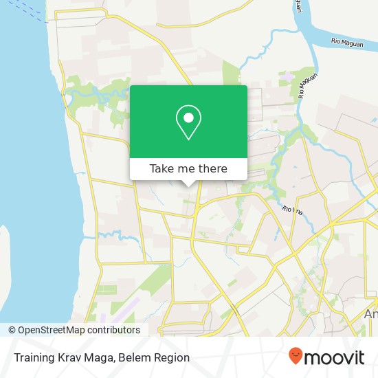 Training Krav Maga map