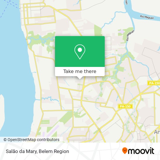 Salão da Mary map