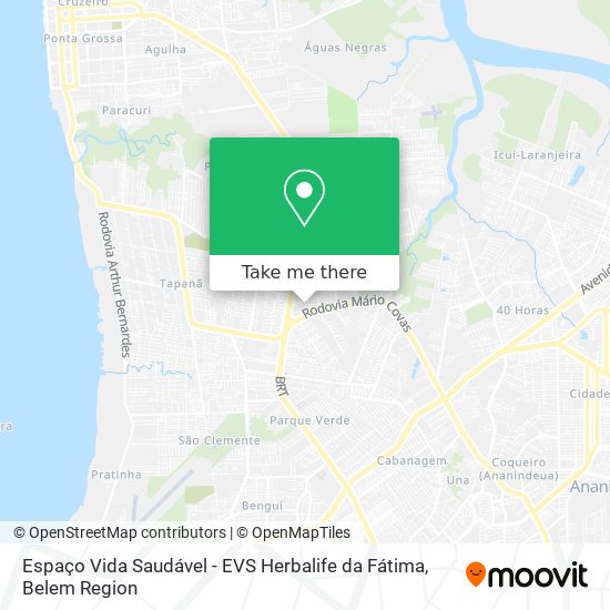 Espaço Vida Saudável - EVS Herbalife da Fátima map