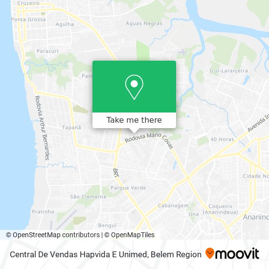 Central De Vendas Hapvida E Unimed map