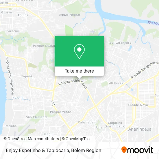 Enjoy Espetinho & Tapiocaria map