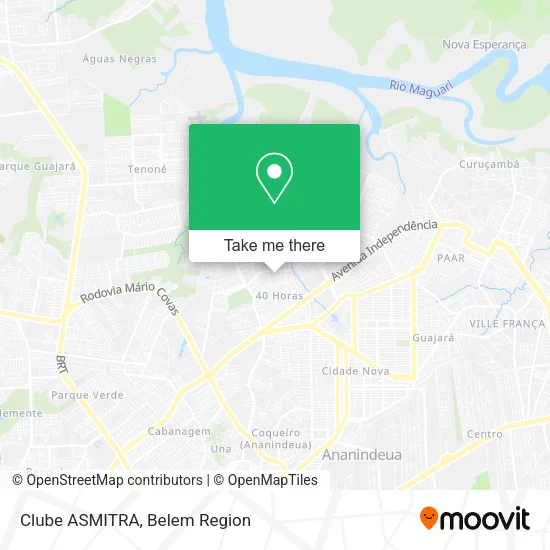 Clube ASMITRA map