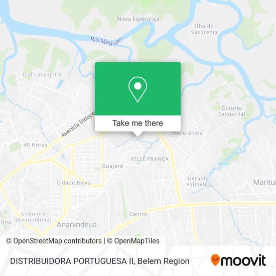 DISTRIBUIDORA PORTUGUESA II map