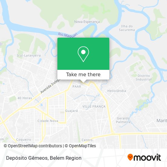 Depósito Gêmeos map
