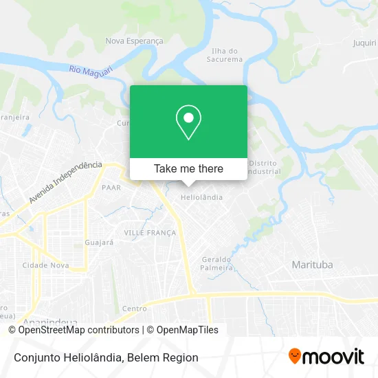 Conjunto Heliolândia map