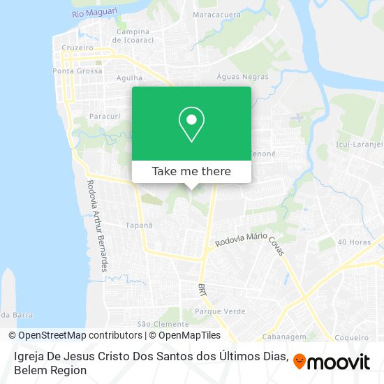 Igreja De Jesus Cristo Dos Santos dos Últimos Dias map
