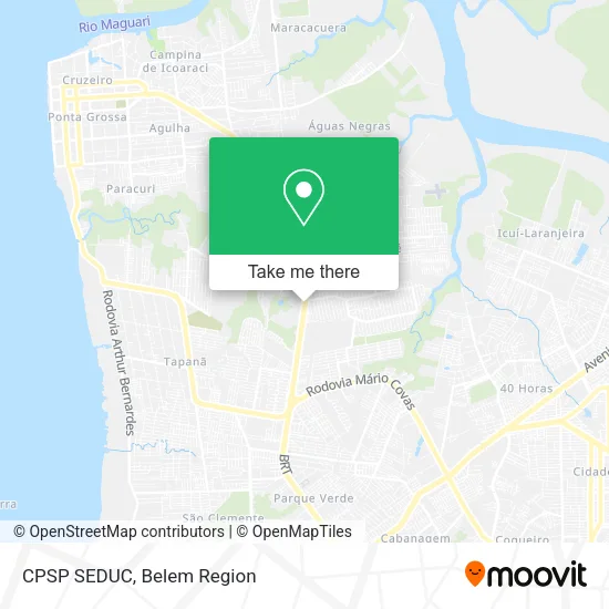 CPSP SEDUC map