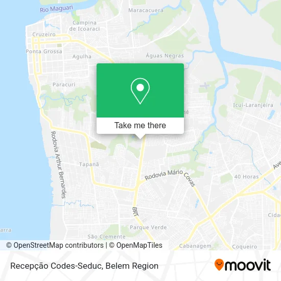 Recepção Codes-Seduc map