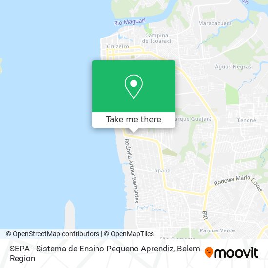 SEPA - Sistema de Ensino Pequeno Aprendiz map