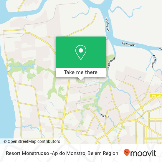 Mapa Resort Monstruoso -Ap do Monstro
