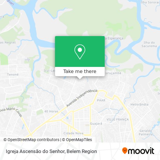 Igreja Ascensão do Senhor map