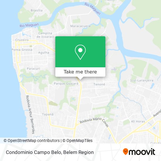Mapa Condominio Campo Belo