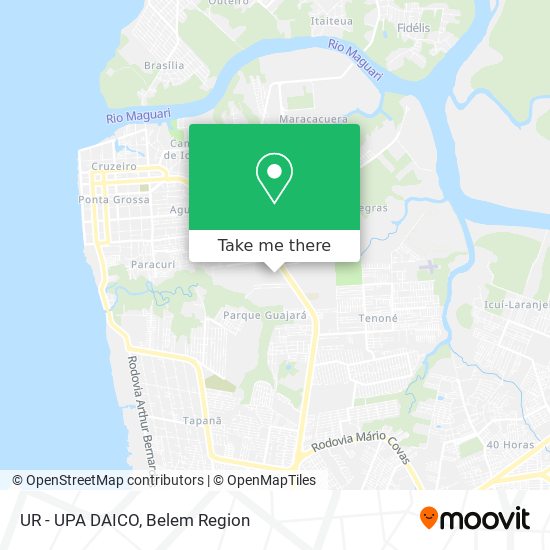 Mapa UR - UPA DAICO