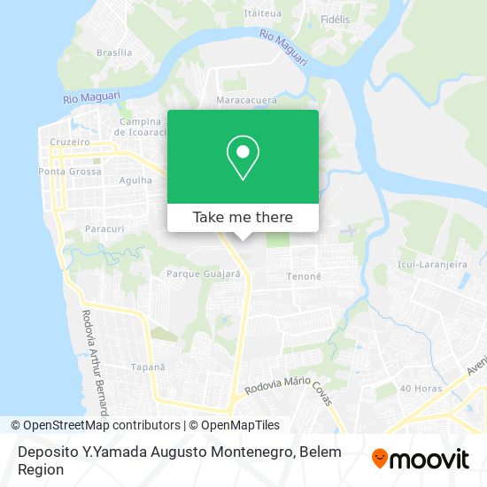 Mapa Deposito Y.Yamada Augusto Montenegro