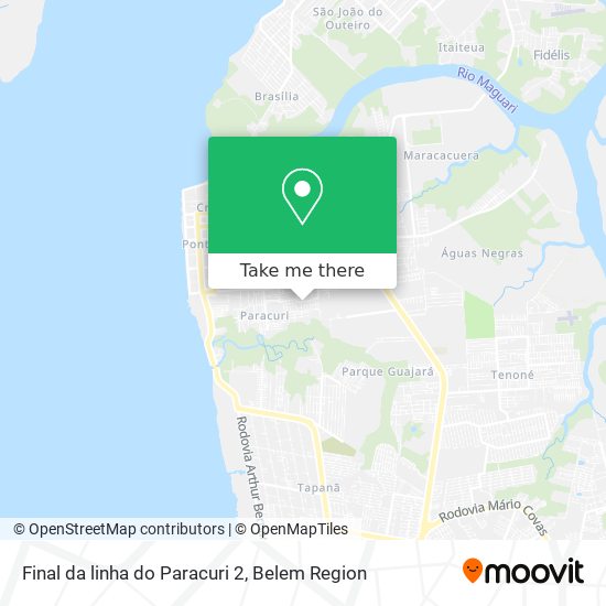 Final da linha do Paracuri 2 map