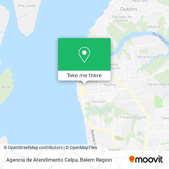 Agencia de Atendimento Celpa map