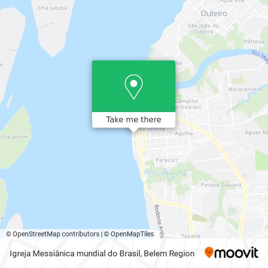 Igreja Messiânica mundial do Brasil map