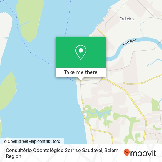 Consultório Odontológico Sorriso Saudável map