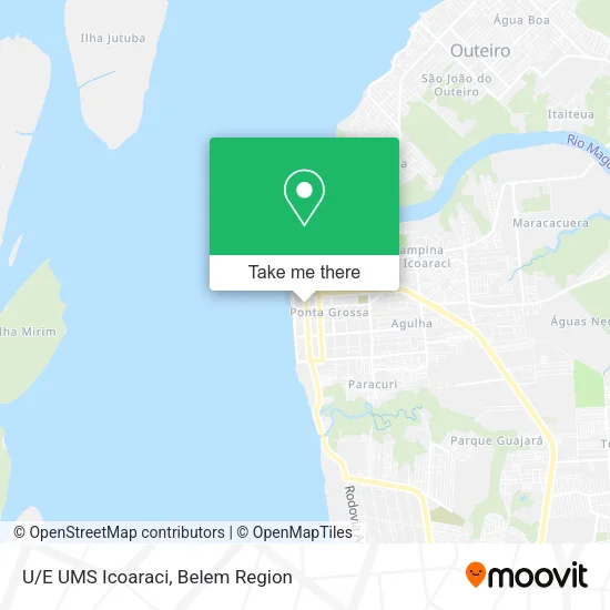 U/E UMS Icoaraci map