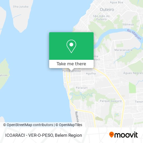 ICOARACI - VER-O-PESO map