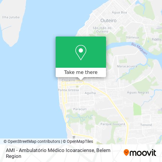 AMI - Ambulatório Médico Icoaraciense map