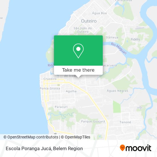 Escola Poranga Jucá map