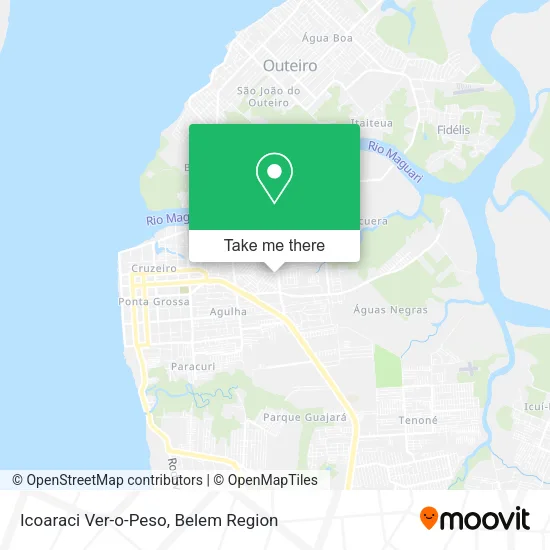 Icoaraci Ver-o-Peso map