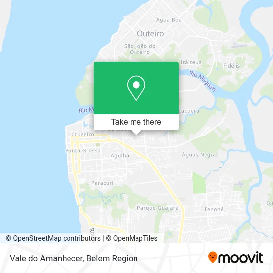 Vale do Amanhecer map