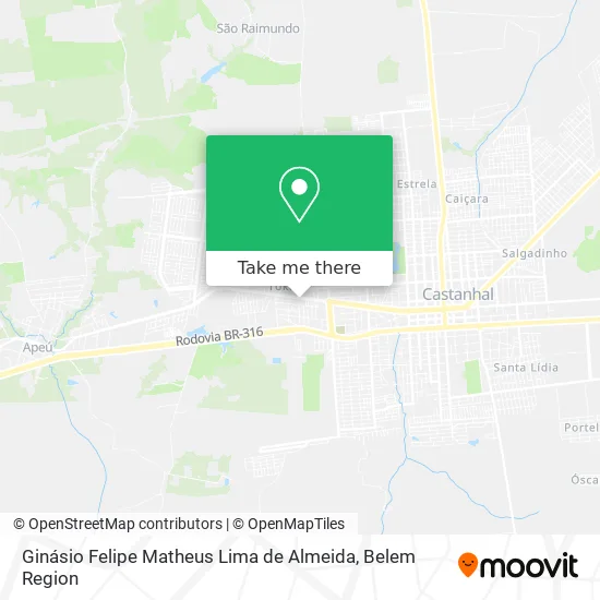 Ginásio Felipe Matheus Lima de Almeida map