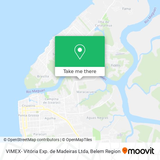 VIMEX- Vitória Exp. de Madeiras Ltda map