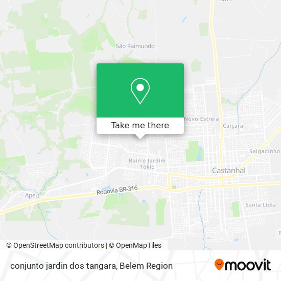 conjunto  jardin dos tangara map