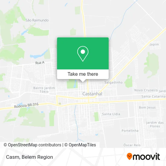 Casm map