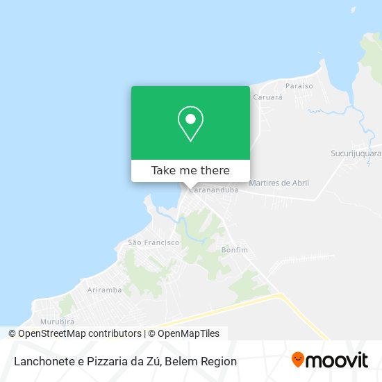 Lanchonete e Pizzaria da Zú map