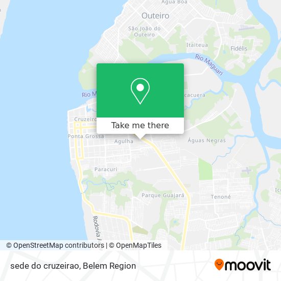 sede do cruzeirao map