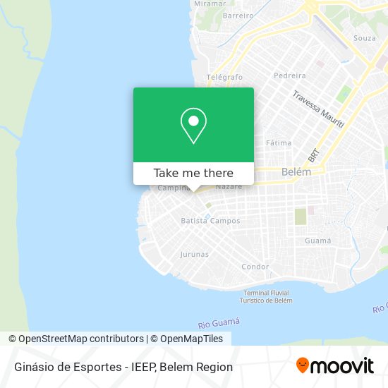 Ginásio de Esportes - IEEP map