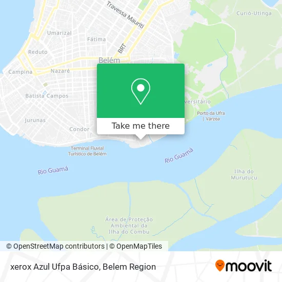 xerox Azul Ufpa Básico map