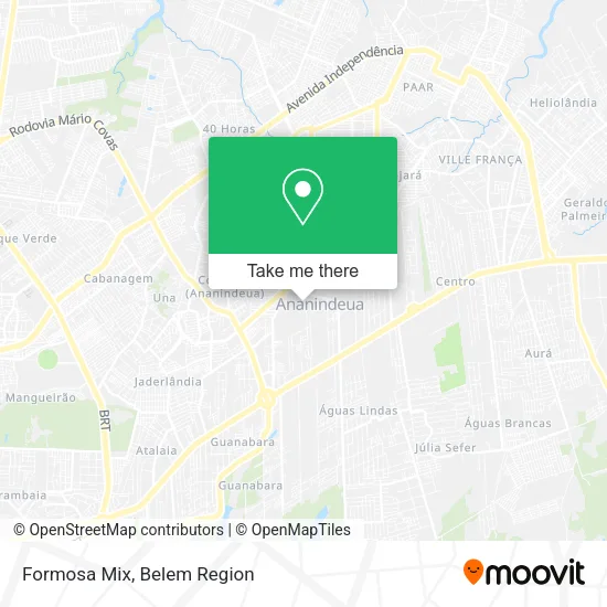 Formosa Mix map