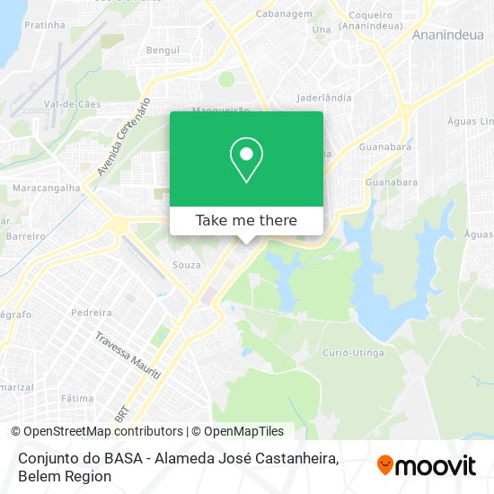 Conjunto do BASA - Alameda José Castanheira map