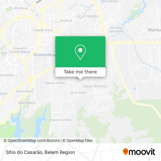 Sítio do Casarão map