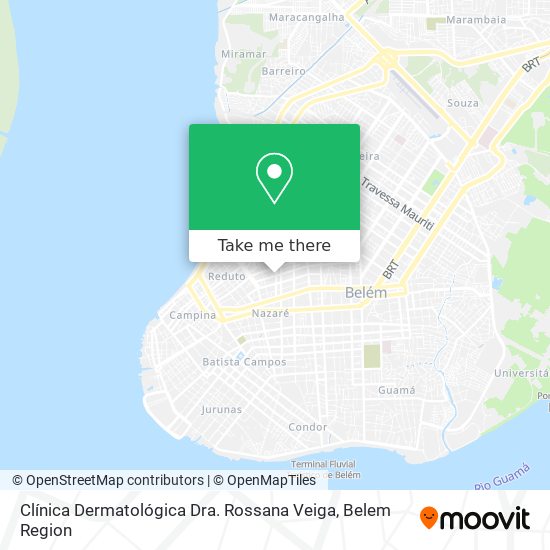 Clínica Dermatológica Dra. Rossana Veiga map