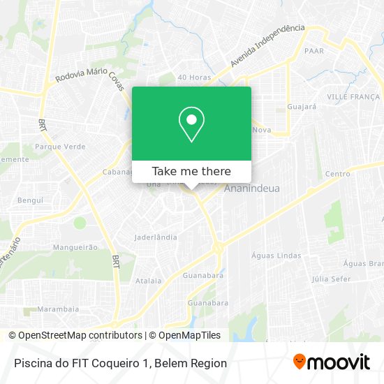 Piscina do FIT Coqueiro 1 map