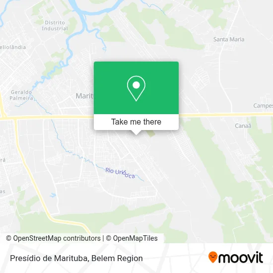 Presídio de Marituba map