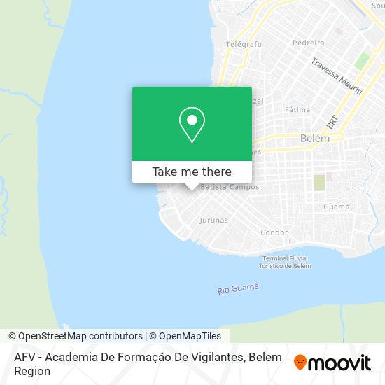 Mapa AFV - Academia De Formação De Vigilantes