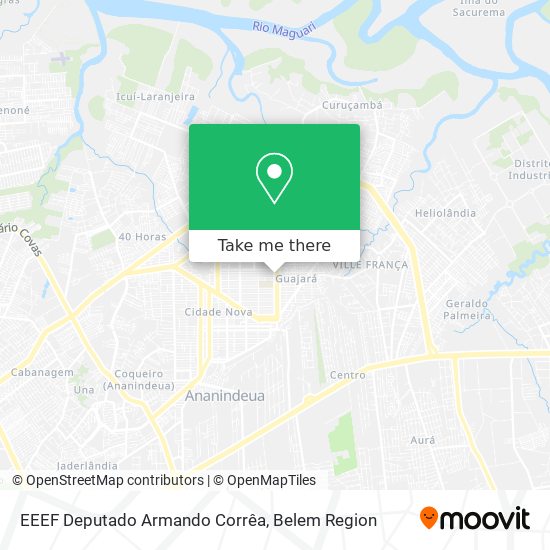 EEEF Deputado Armando Corrêa map