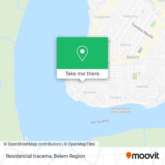 Residencial Iracema map