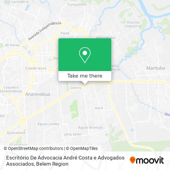 Escritório De Advocacia André Costa e Advogados Associados map