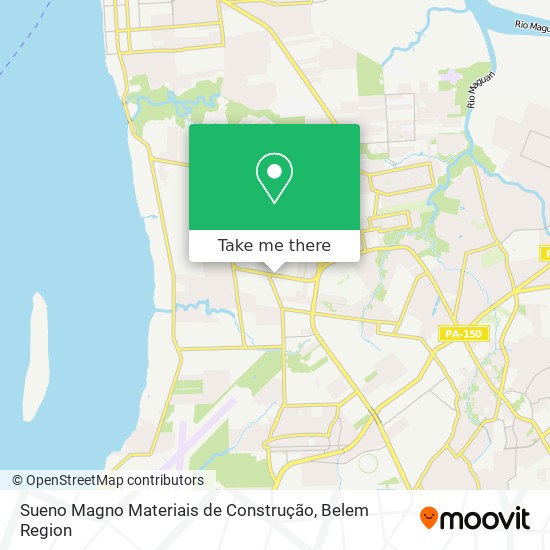 Mapa Sueno Magno Materiais de Construção