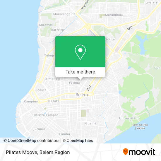 Pilates Moove map